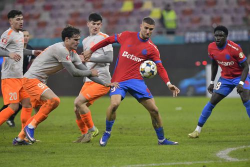 Daniel Bîrligea, în FCSB - Metaloglobus / Foto: Cristi Preda GSP