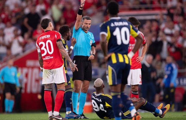 UEFA n-are milă de Jose Mourinho » Îl va fluiera arbitrul care l-a demis de la Fenerbahce!