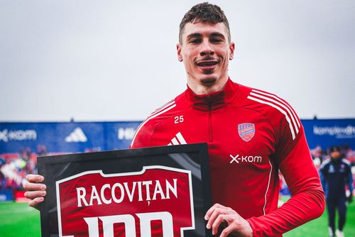 Bogdan Racovițan, meciul 100 în tricoul lui Rakow / foto: Facebook @ Rakow Czestochowa