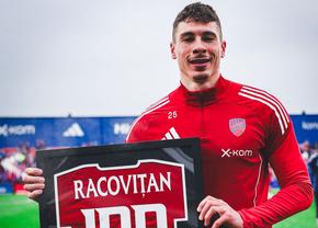 Bogdan Racovițan, meciul 100 în tricoul lui Rakow