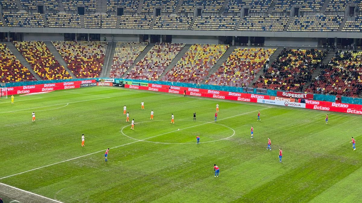 FCSB, părăsită de fani! Cu șanse infime la play-off, roș-albaștrii au înregistrat cea mai slabă asistență din acest sezon