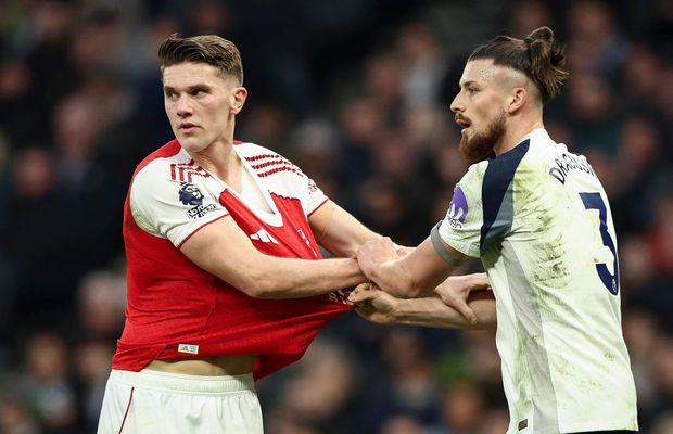 Verdict dur după derby-ul Londrei: „Drăgușin a comis un păcat capital. L-a făcut pe Gyokeres să pară bun!”