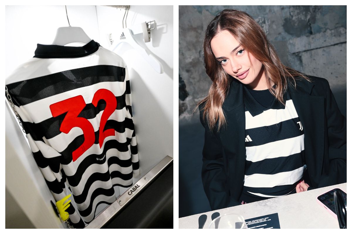 Juventus și-a prezentat o „bijuterie” de echipament, dar privirile au fost atrase de un fotomodel! Cum a apărut la eveniment