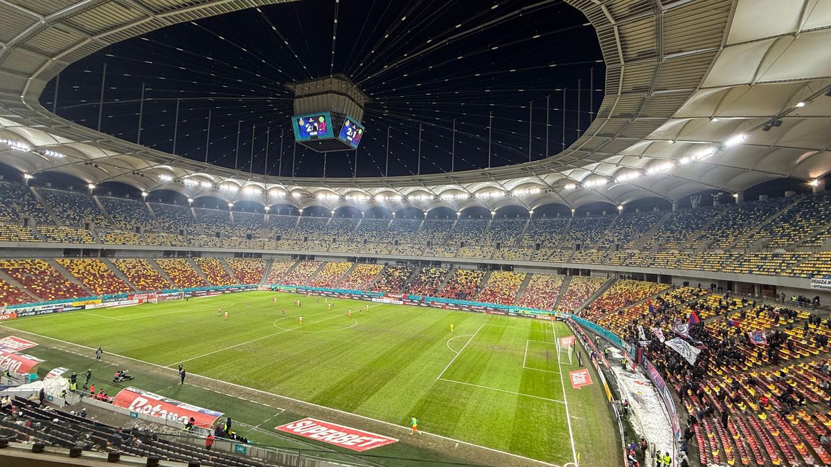 FCSB, părăsită de fani! Cu șanse infime la play-off, roș-albaștrii au înregistrat cea mai slabă asistență din acest sezon