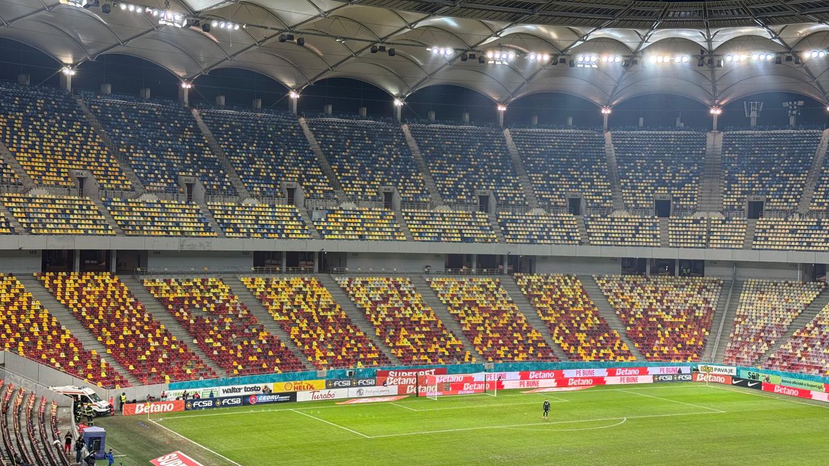 FCSB, părăsită de fani! Cu șanse infime la play-off, roș-albaștrii au înregistrat cea mai slabă asistență din acest sezon