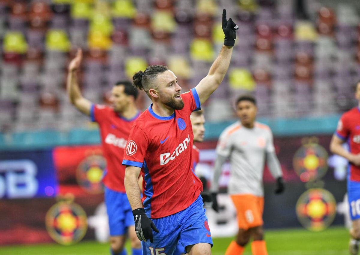 FCSB - Metaloglobus 4-1 » Victorie fără glorie! FCSB a câștigat cu Metaloglobus și continuă să spere spre play-off.  Clasamentul + Calcule