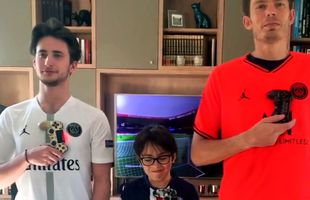 VIDEO Viața unui tenismen în izolare în vremea coronavirusului: FIFA20 cu joystick-ul la inimă, cu imnul Champions League pe fundal