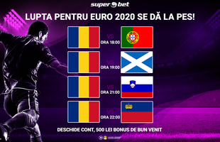 România joacă pentru calificarea la e-Euro 2020. Pariază pe meciurile decisive la Superbet!