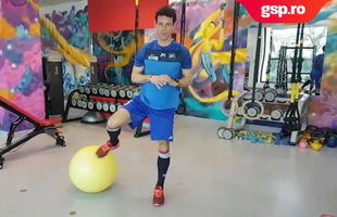 #sportacasă VIDEO Cele mai bune exerciții fizice pentru acasă » Ionuț Rada ne învață cum să facem mișcare în izolare