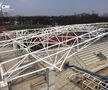 FOTO Imagini de la stadioanele Ghencea, Giulești și Arcul de Triumf » Se lucrează, în ciuda pandemiei de coronavirus