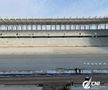 FOTO Imagini de la stadioanele Ghencea, Giulești și Arcul de Triumf » Se lucrează, în ciuda pandemiei de coronavirus