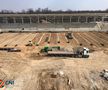 FOTO Imagini de la stadioanele Ghencea, Giulești și Arcul de Triumf » Se lucrează, în ciuda pandemiei de coronavirus