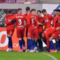 Jucătorii lui FCSB au câștigat partida cu CFR Cluj din Liga 1, scor 3-0 FOTO FCSB