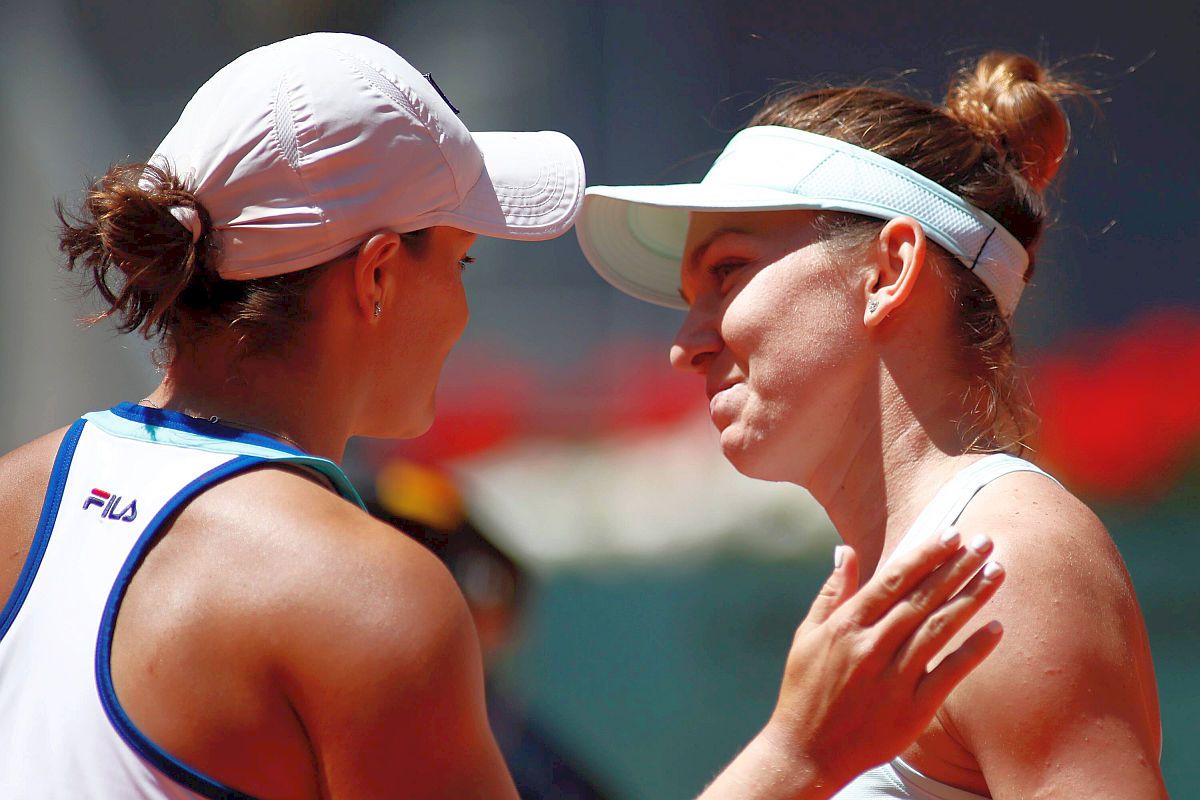 Simona Halep, reacție după retragerea lui Ashleigh Barty: „Știi că lăcrimez, nu?”
