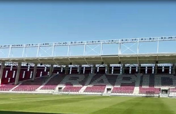 Ultimele retușuri înainte de inaugurare » Am fost azi pe arena din Giulești