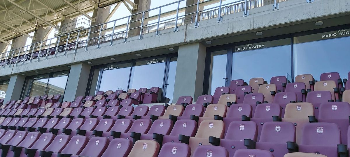 Ultimele retușuri înainte de inaugurare » Am fost azi pe arena din Giulești
