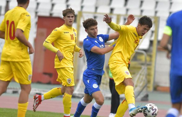 România U19 - Georgia U19 5-1 » România, give me FIVE! Tricolorii „mici” au făcut o partidă mare în fața Georgiei