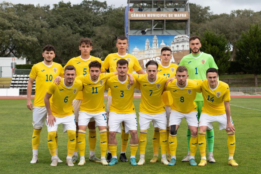 România U20/ FOTO: FRF.ro