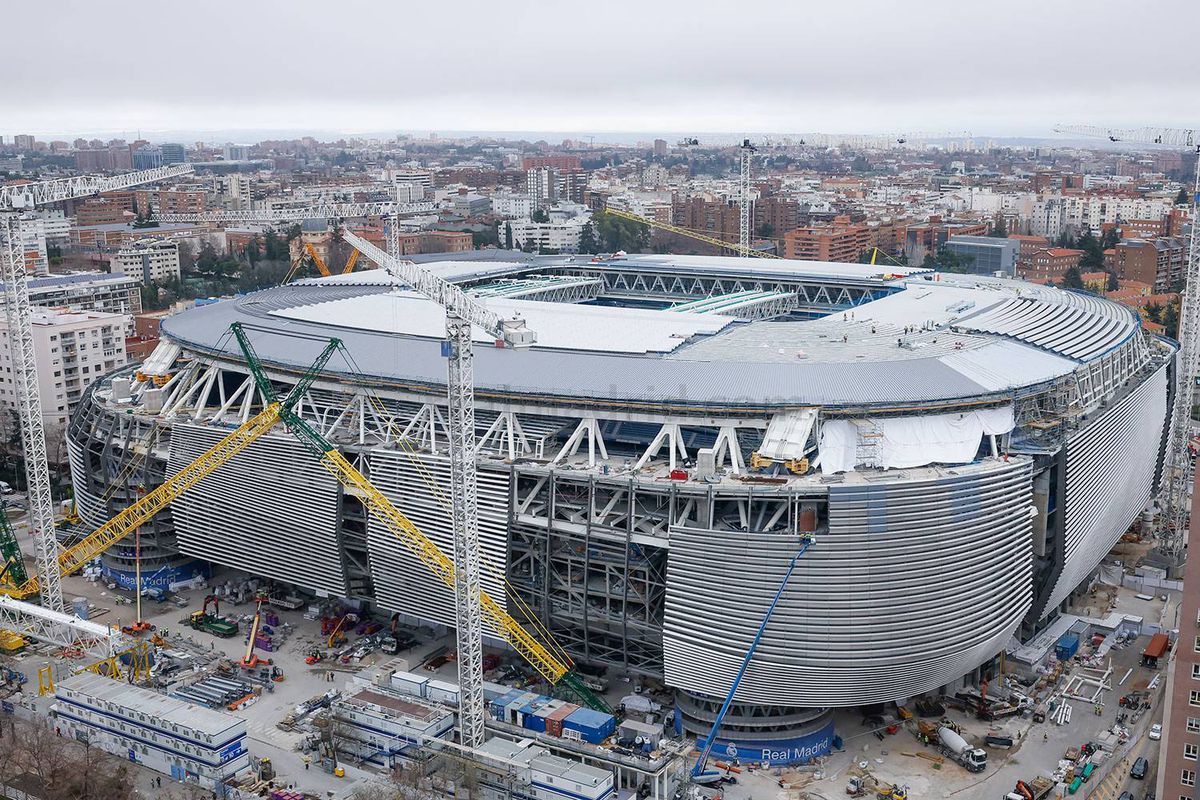OZN-ul prinde contur! Noi imagini fabuloase cu „Santiago Bernabeu”, stadionul lui Real Madrid