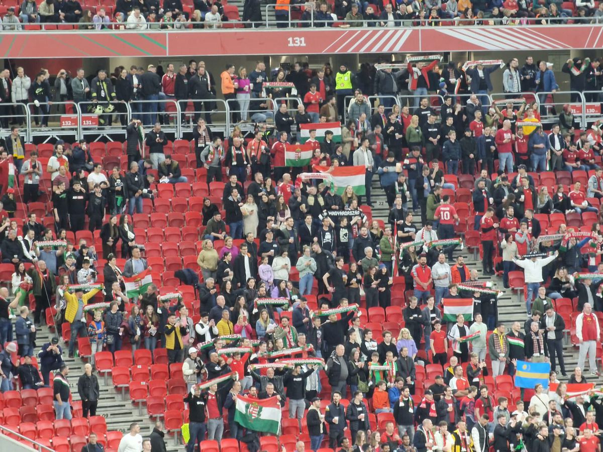 GSP asistă la Ungaria - Estonia, primul meci după ce maghiarii au anunțat că pot afișa steagul Ungariei Mari în tribune