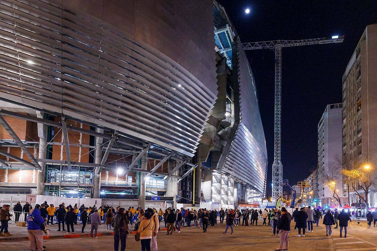 OZN-ul prinde contur! Noi imagini fabuloase cu „Santiago Bernabeu”, stadionul lui Real Madrid