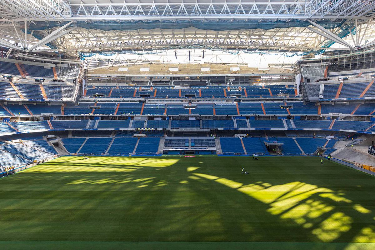 OZN-ul prinde contur! Noi imagini fabuloase cu „Santiago Bernabeu”, stadionul lui Real Madrid