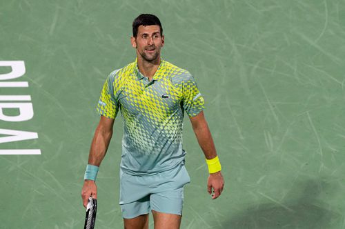 Novak Djokovici la Dubai, cel din urmă turneu jucat în acest an.
Foto: Imago