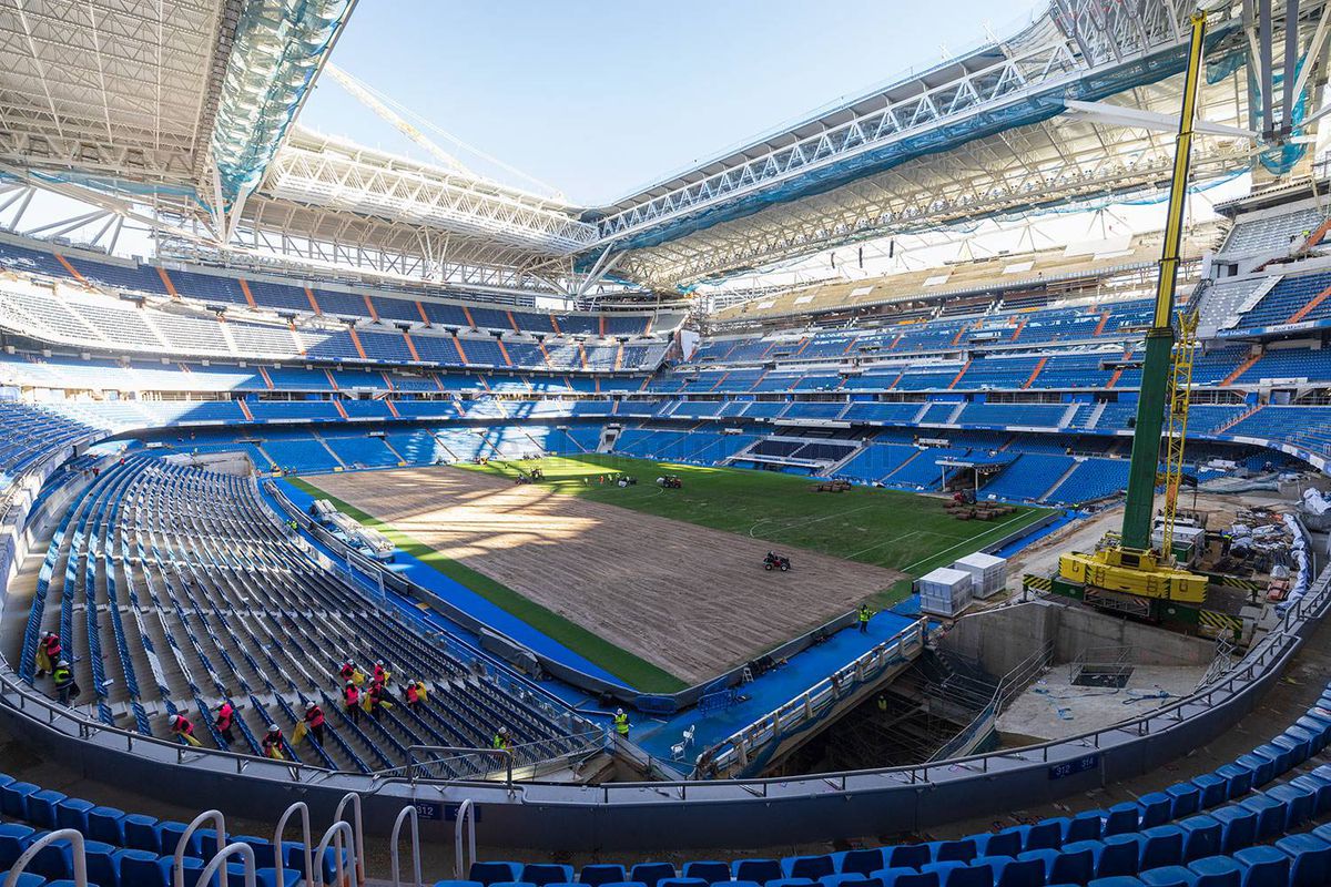 OZN-ul prinde contur! Noi imagini fabuloase cu „Santiago Bernabeu”, stadionul lui Real Madrid
