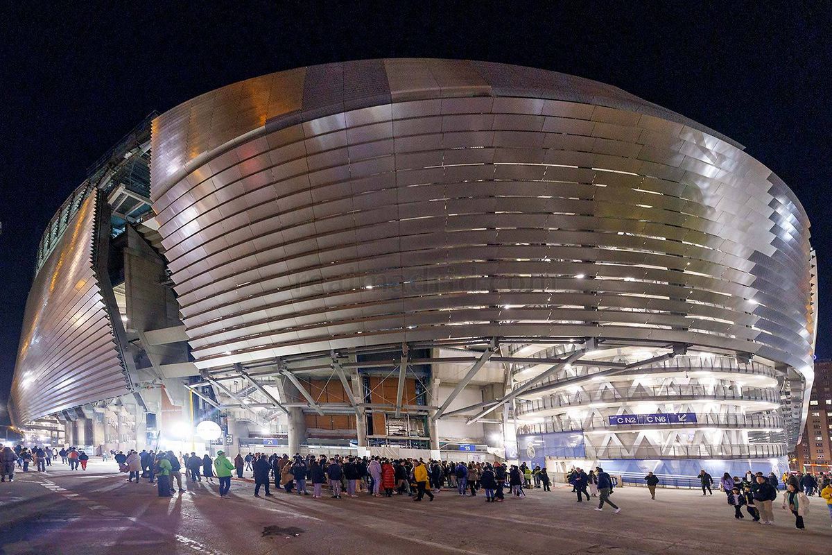 OZN-ul prinde contur! Noi imagini fabuloase cu „Santiago Bernabeu”, stadionul lui Real Madrid