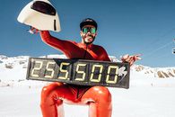 Record ISTORIC în schi » Simon Billy, cel mai rapid din toate timpurile: 255,5 km/h!