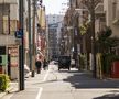 Una din multele străzi înguste din Tokyo