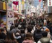 Stradă aglomerată din Tokyo