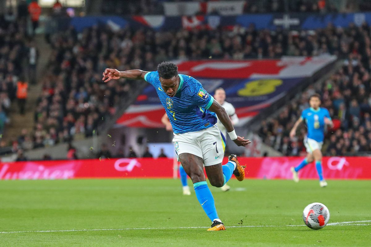 Perla de 17 ani a lui Real Madrid a decis Anglia - Brazilia! Show pe Wembley între cele două forțe