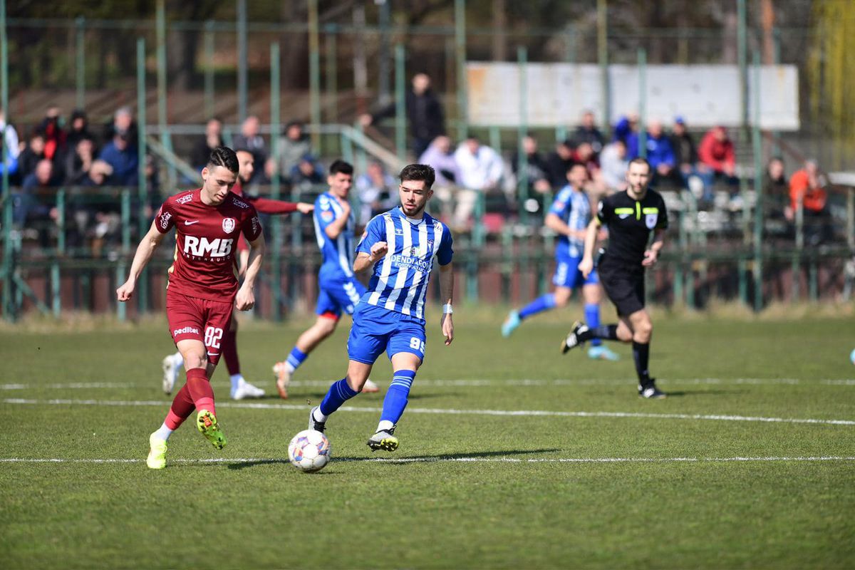 CFR Cluj, victorie la limită cu locul 18 în Liga 2. Ce jucători a testat Adi Mutu