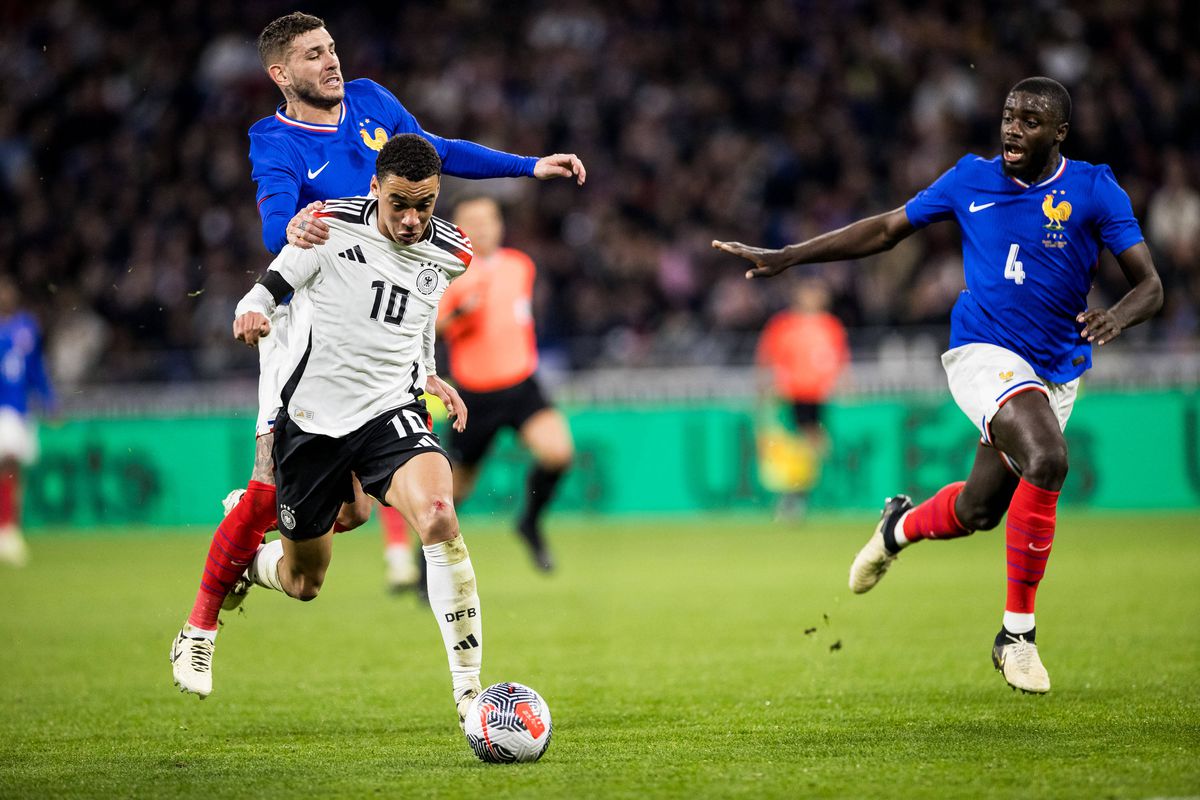 Franța - Germania, amical 23 martie