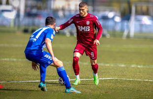 CFR Cluj, victorie la limită cu locul 18 în Liga 2. Ce jucători a testat Adi Mutu