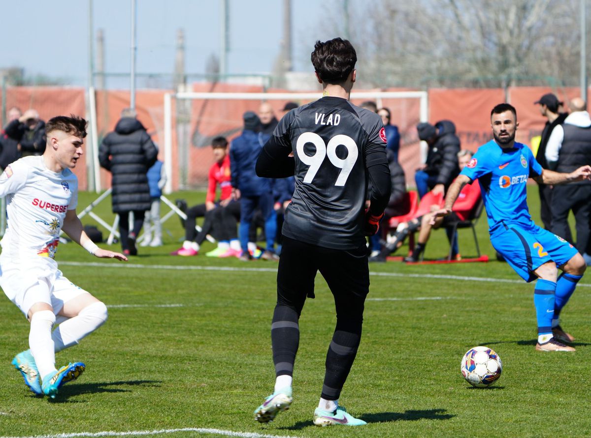 FCSB - Gloria Buzău, meci amical 23 martie 2024