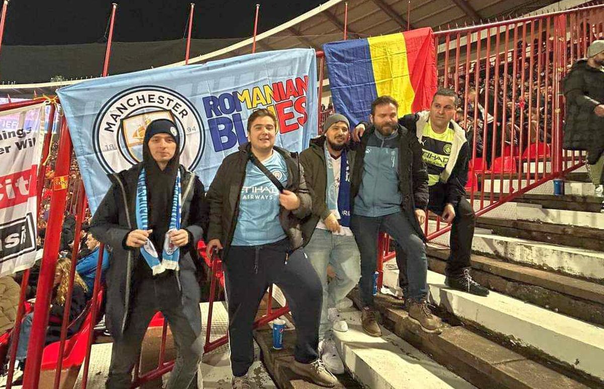 Manchester City are fan club oficial în România: „Suntem 102 membri, mergem pe Etihad și în deplasări!”