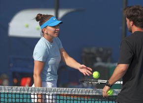 Ce au observat americanii în relația Simona Halep – Patrick Mouratoglou, la Miami Open
