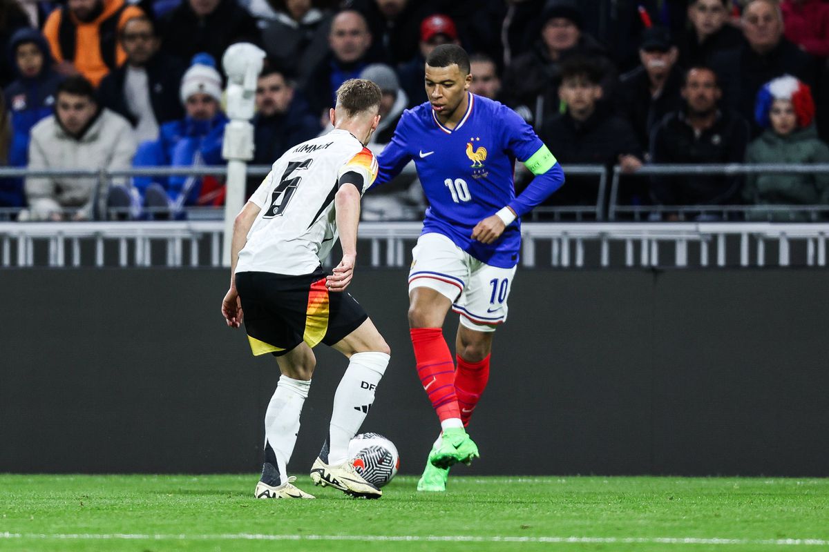 Franța - Germania, amical 23 martie