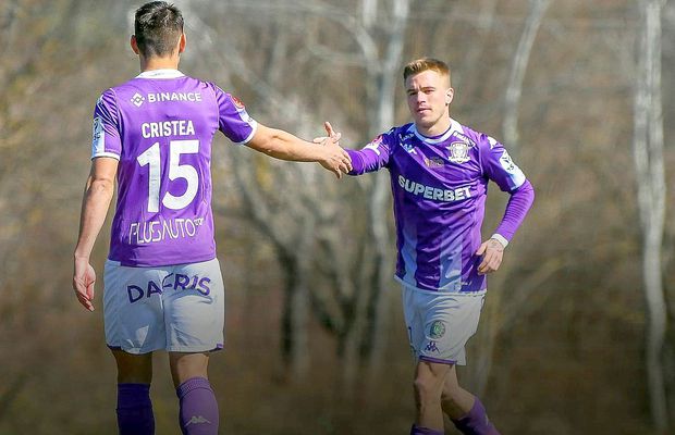 Rapid a învins echipa din play-off-ul ligii secunde » Revenire după aproape 6 luni + Apariție-surpriză ca fundaș stânga