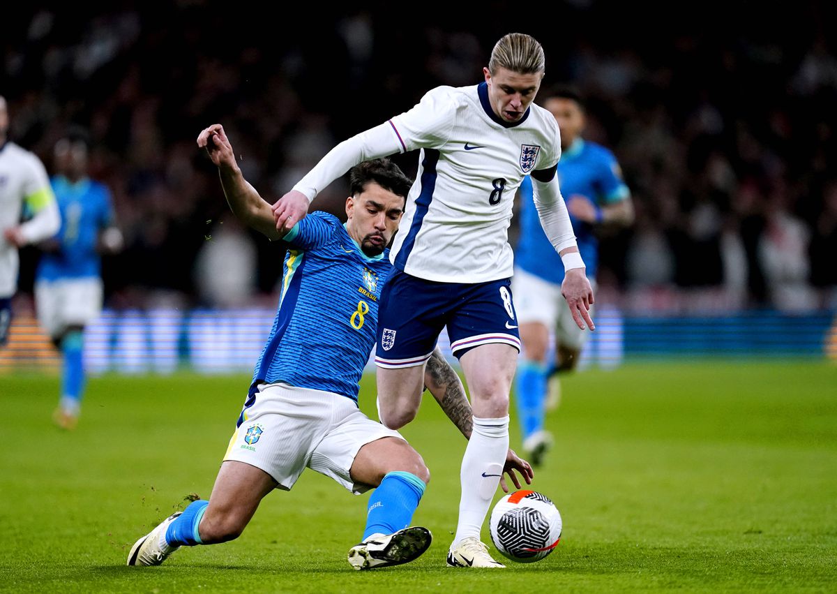 Perla de 17 ani a lui Real Madrid a decis Anglia - Brazilia! Show pe Wembley între cele două forțe