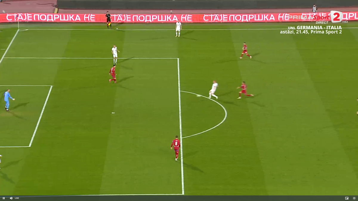 „Tricolori”, ați văzut? » Cum a putut să piardă Austria în Liga Națiunilor: adversara României a primit un gol comic, sub privirile lui Florucz