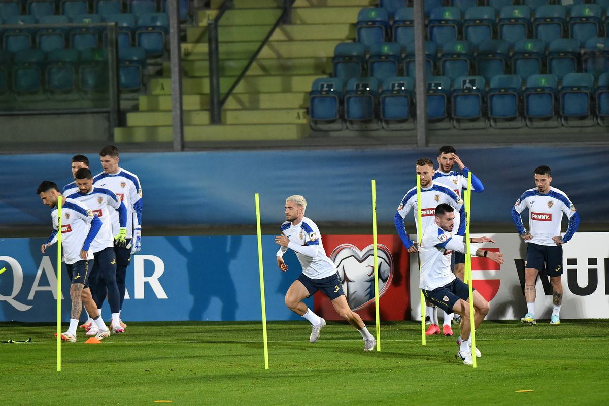Antrenamentul oficial al României în San Marino