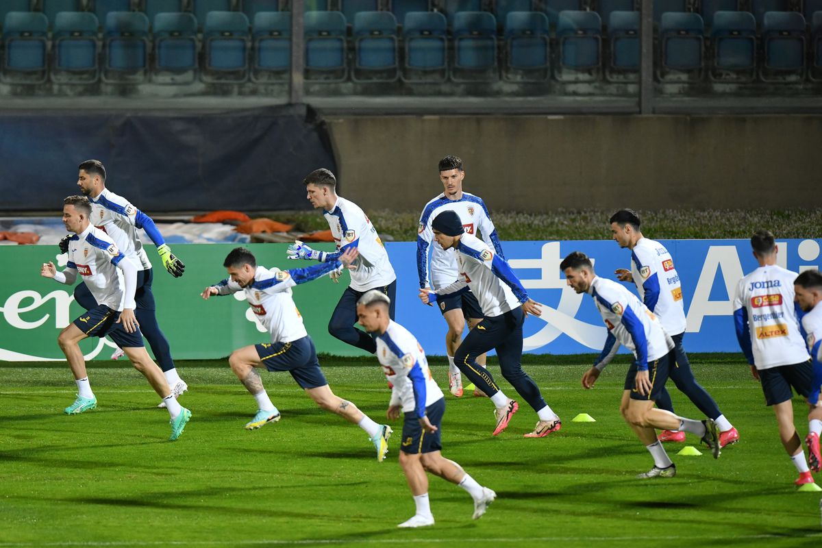 Antrenamentul oficial al României în San Marino