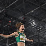 Nicola Olyslagers bucuroasă după o săritură reușită   FOTO Imago Images