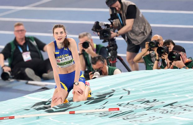 Yaroslava Mahuchikh, învinsă la Campionatele Mondiale indoor de la Nanjing