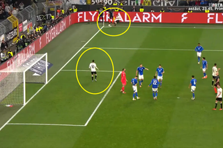 Germania, gol ANTOLOGIC în poarta Italiei » Așa ceva nu s-a mai văzut: inclusiv camerele TV au fost surprinse