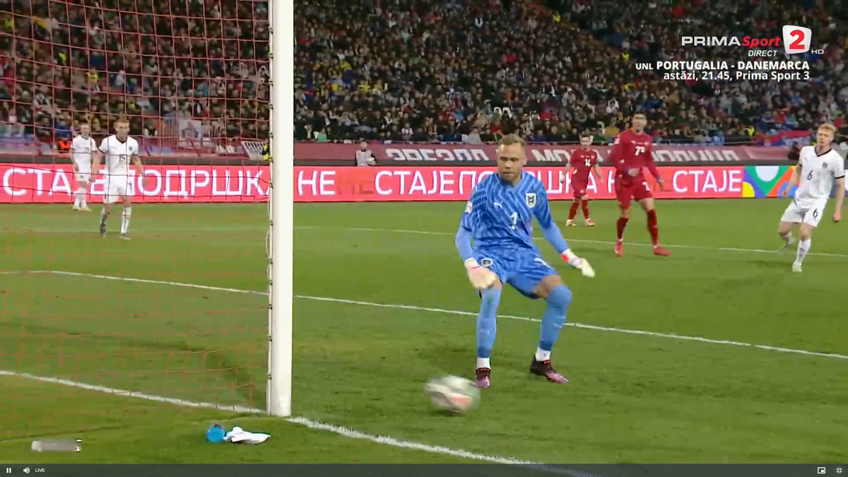 „Tricolori”, ați văzut? » Cum a putut să piardă Austria în Liga Națiunilor: adversara României a primit un gol comic, sub privirile lui Florucz