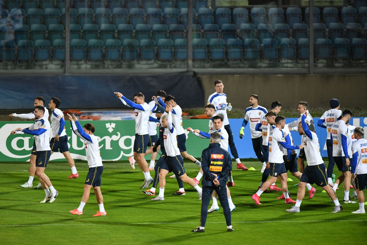 Antrenamentul oficial al României în San Marino
